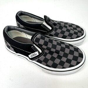 Vans Kids Unisex Toddler Size 11 Checkerboard Slip On Shoes Sneakers Canvas